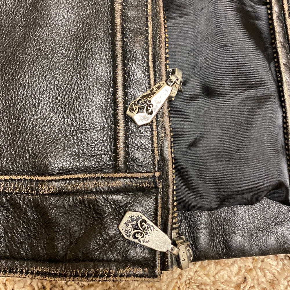 Affliction Limited Leather Jacket - image 8